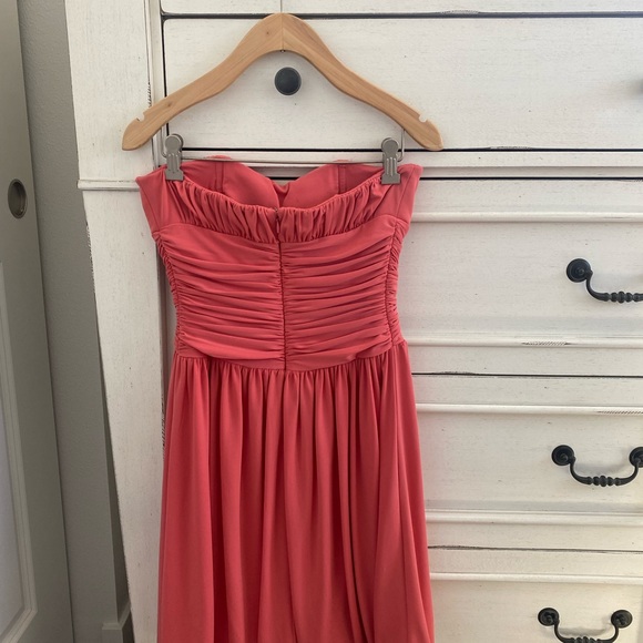 Coral summer dress - Picture 3 of 4
